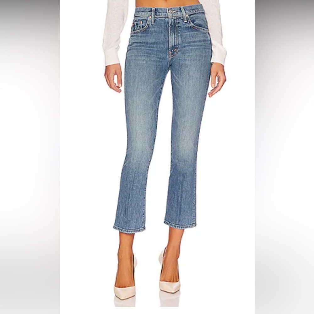 Mother Superior The Insider Crop Ankle Destination Unknown Size 25 Jeans